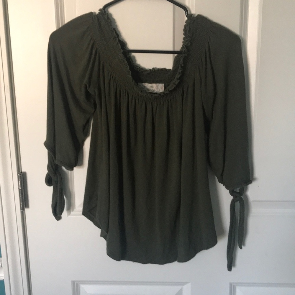 Off the shoulder top